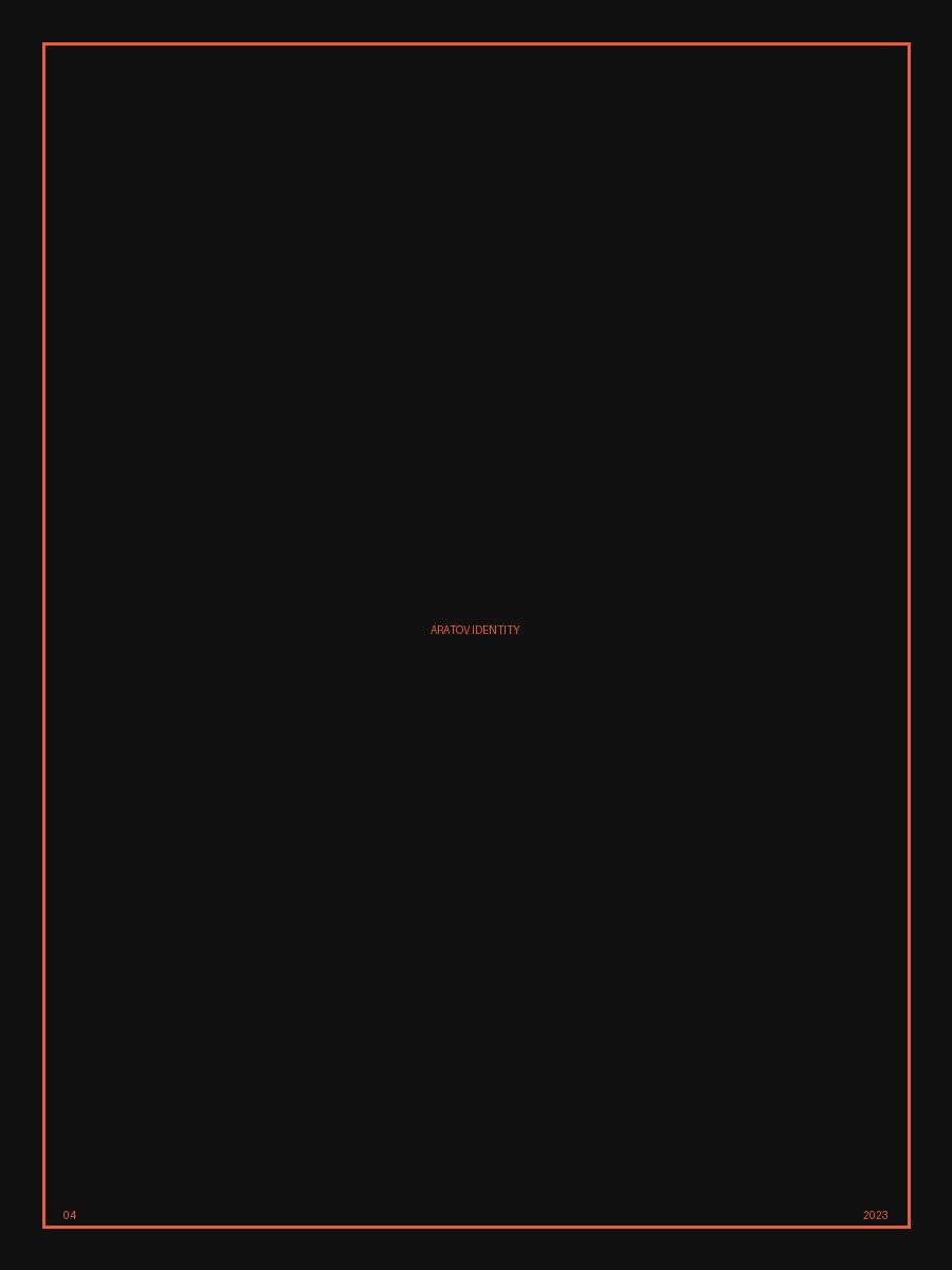 Aratov Identity — portrait