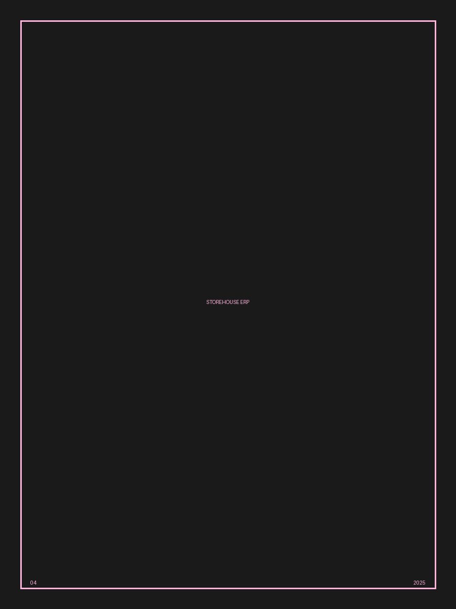 Storehouse ERP — portrait